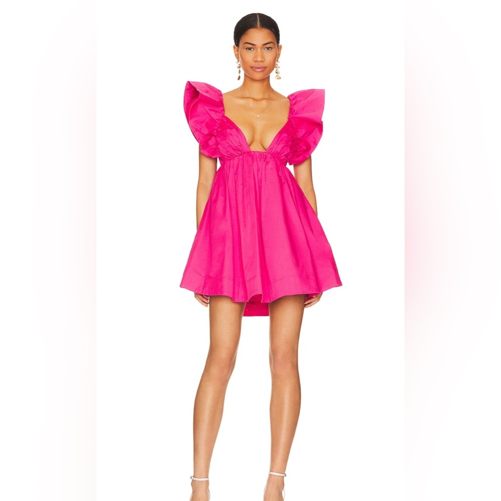 For Love and Lemons Clementine Mini Dress